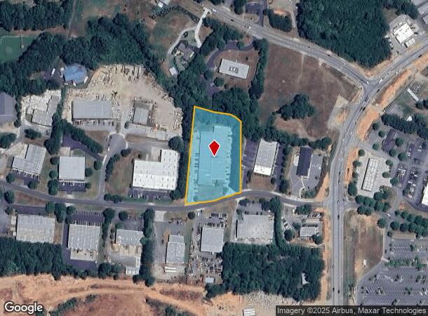  1025 Nine North Dr, Alpharetta, GA Parcel Map