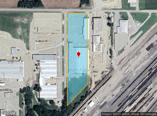  810 S Columbus Ave, Newton, KS Parcel Map