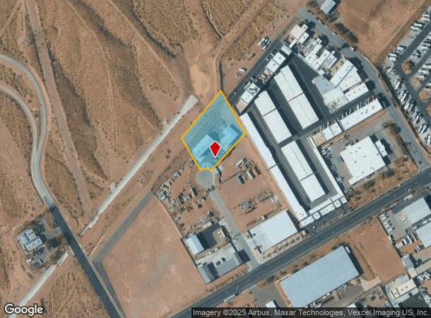 809 Industrial Ct, Boulder City, NV Parcel Map