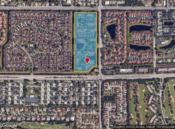 9866 Viburnum Tree Dr, Boynton Beach, FL Parcel Map