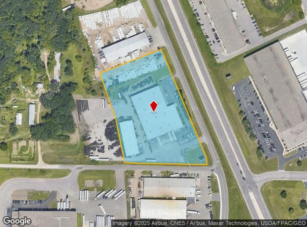 3955 Roosevelt Rd, Saint Cloud, MN Parcel Map