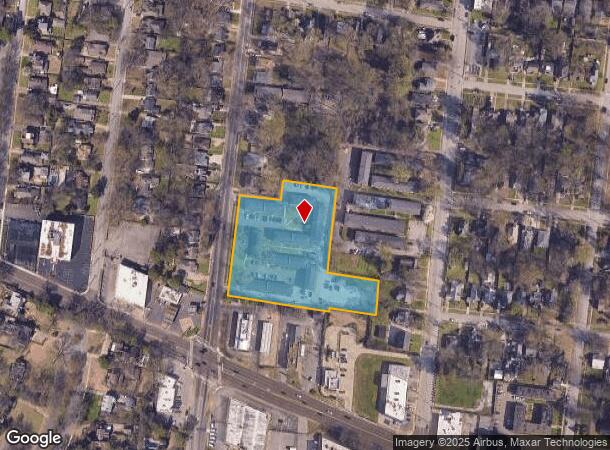  170 N Hollywood St, Memphis, TN Parcel Map