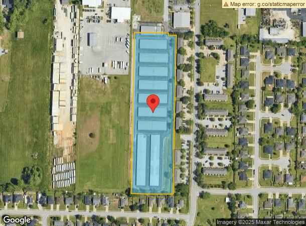  2571 E Robinson Ave, Springdale, AR Parcel Map