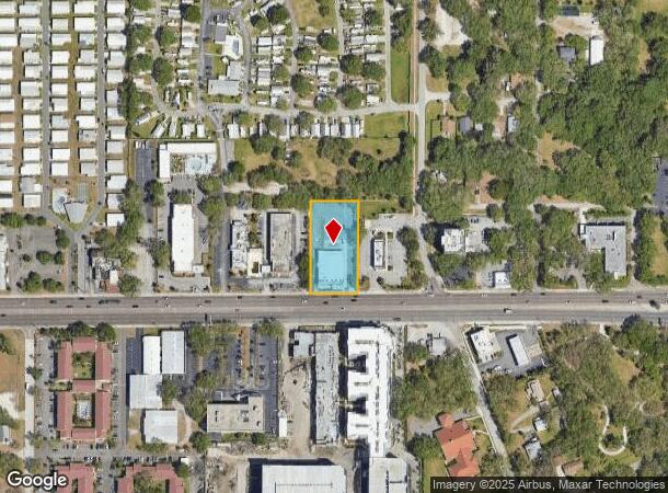  2970 Gulf To Bay Blvd, Clearwater, FL Parcel Map