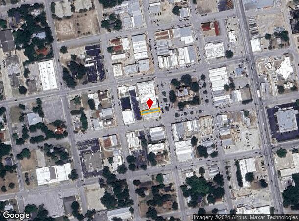  117 S Main St, Lockhart, TX Parcel Map