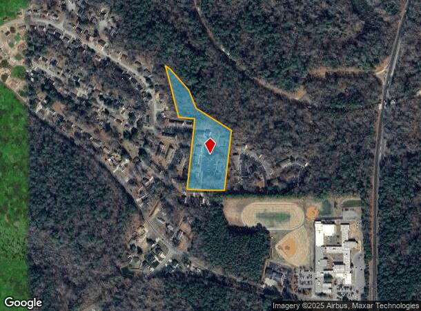  202 Barham Blvd, Yorktown, VA Parcel Map