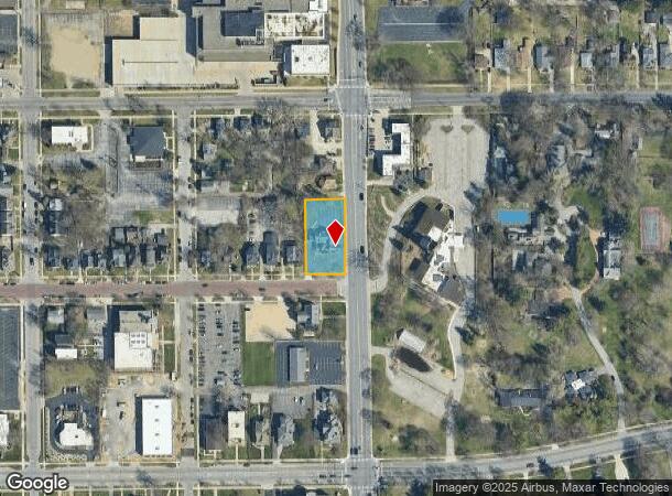 107 N Eddy St, South Bend, IN Parcel Map