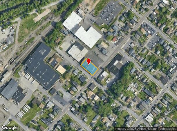 1626 Cedar Ave, Scranton, PA Parcel Map