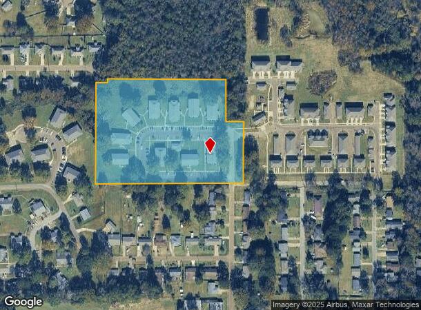  707 Mace St, Canton, MS Parcel Map