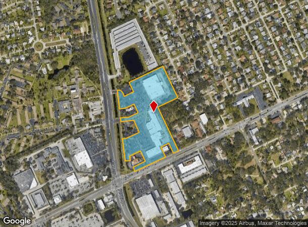 1551 S Nova Rd, Daytona Beach, FL Parcel Map