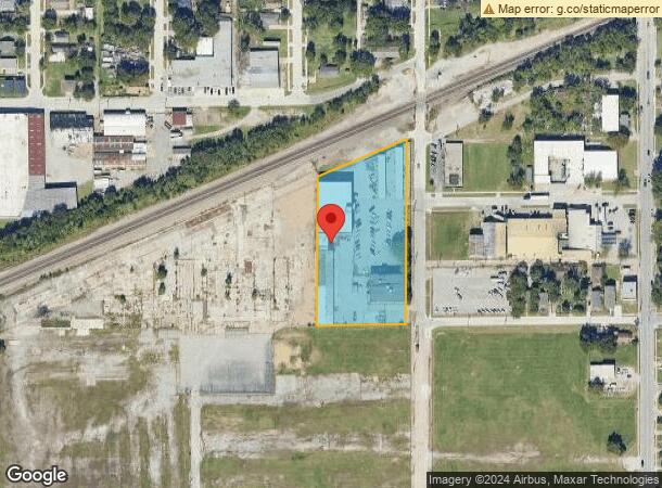  108 N Trenton Ave, Tulsa, OK Parcel Map