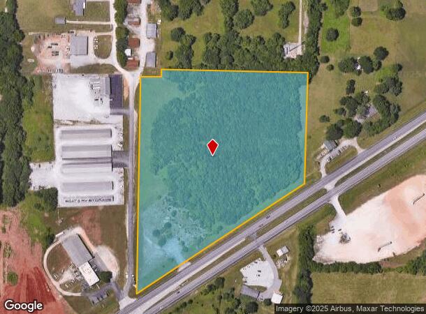 5389 W Sunshine St, Springfield, MO Parcel Map