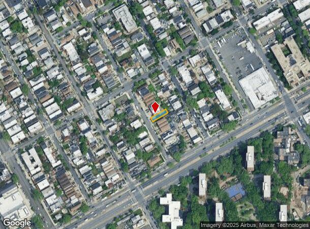  807 Barbey St, Brooklyn, NY Parcel Map