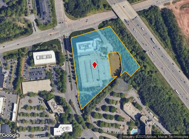  4820 Emperor Blvd, Durham, NC Parcel Map