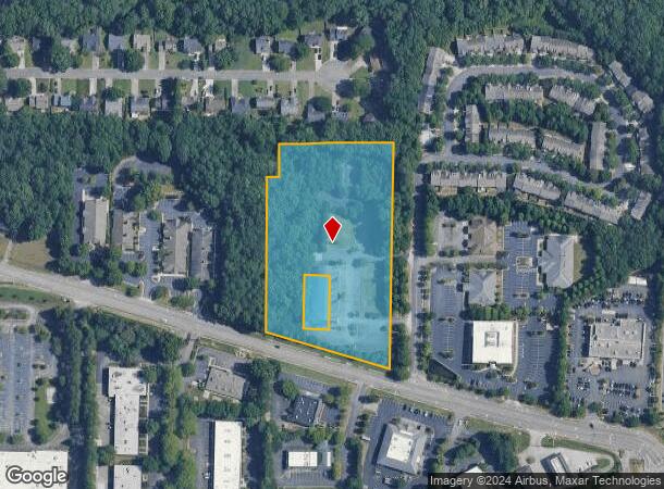  1300 Upper Hembree Rd, Roswell, GA Parcel Map