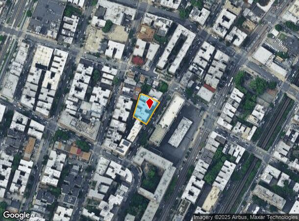  2405 Marion Ave, Bronx, NY Parcel Map