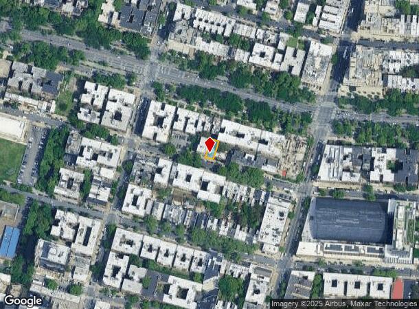 1087 Union St, Brooklyn, NY Parcel Map
