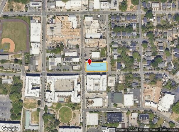 318 W Corporation St, Durham, NC Parcel Map
