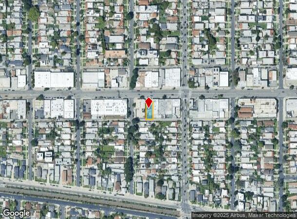  4120 W Jefferson Blvd, Los Angeles, CA Parcel Map