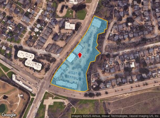 8604 Greenville Ave, Dallas, TX Parcel Map