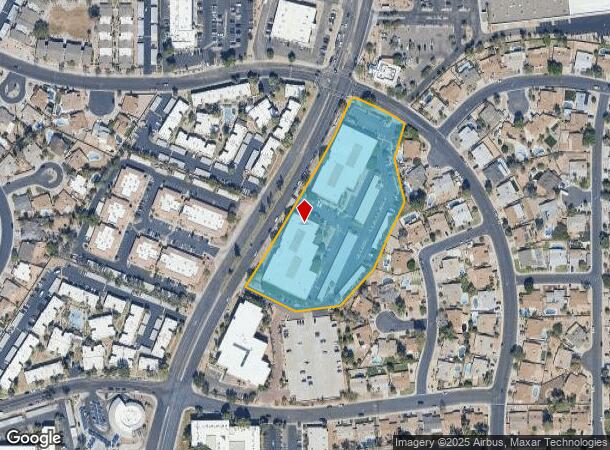 1811 S Alma School Rd, Mesa, AZ Parcel Map
