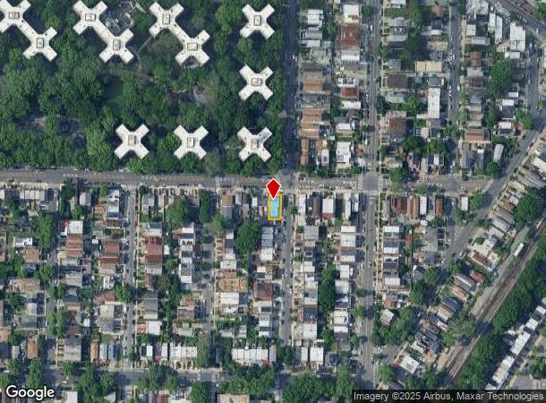  1266 Adee Ave, Bronx, NY Parcel Map
