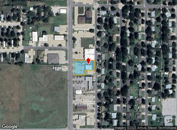  208 N Meridian Rd, Newton, KS Parcel Map