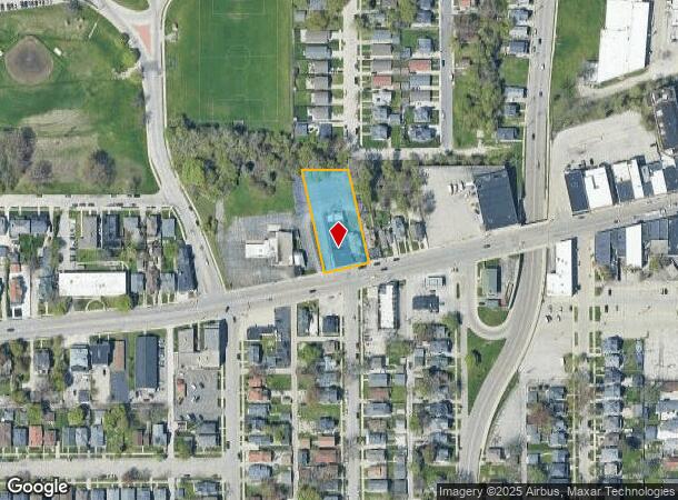  1646 Washington Ave, Racine, WI Parcel Map