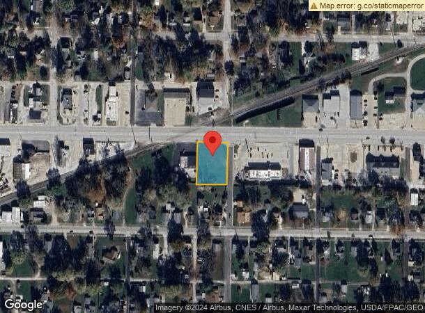  707 W Jackson St, Macomb, IL Parcel Map