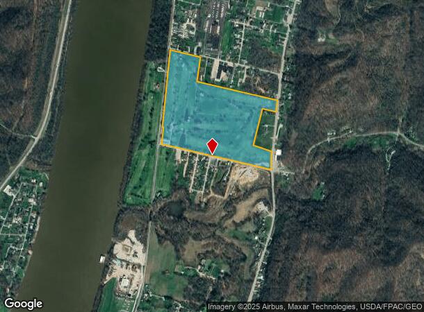  356 Cox Landing Rd, Lesage, WV Parcel Map