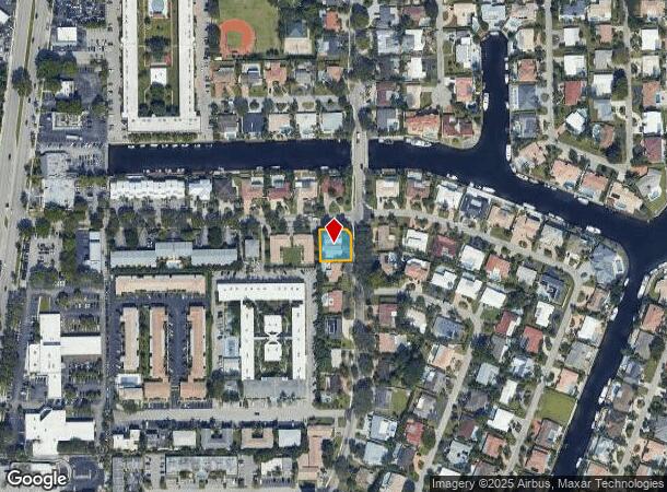  2180 Ne 44Th St, Lighthouse Point, FL Parcel Map