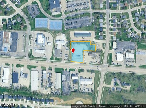  1824 16Th Ave Sw, Cedar Rapids, IA Parcel Map