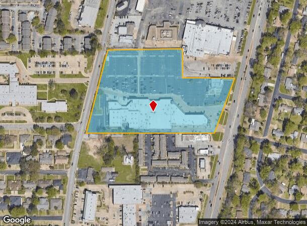  5201 S Broadway Ave, Tyler, TX Parcel Map