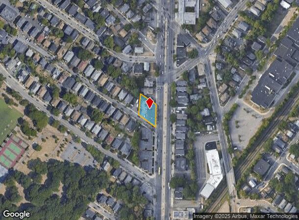  1419 Blue Hill Ave, Mattapan, MA Parcel Map