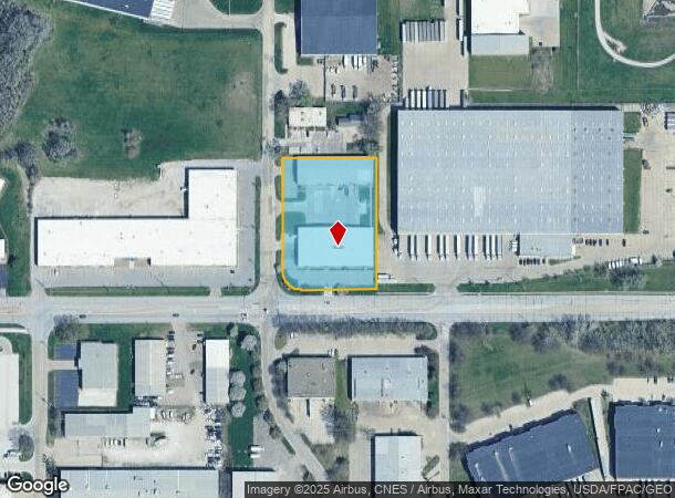  1730 Guthrie Ave, Des Moines, IA Parcel Map