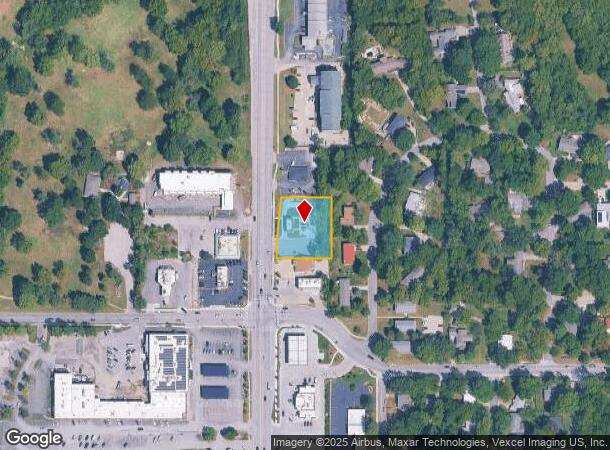  814 Iowa St, Lawrence, KS Parcel Map