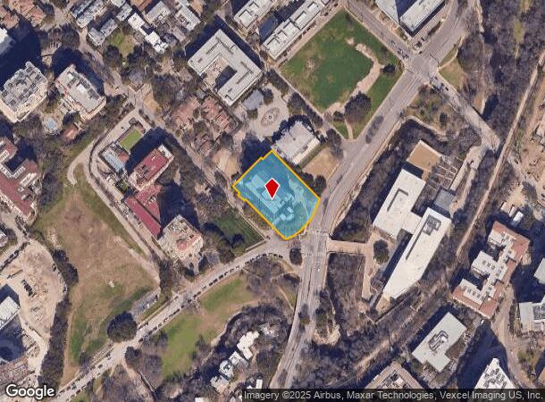 2911 Turtle Creek Blvd, Dallas, TX Parcel Map