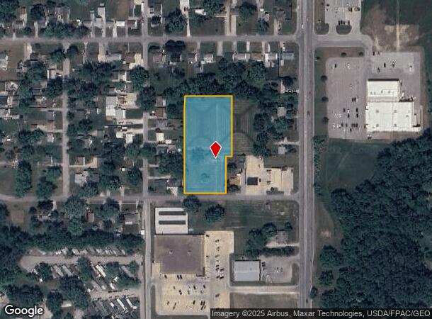 1321 Asbury Ave, Ottumwa, IA Parcel Map