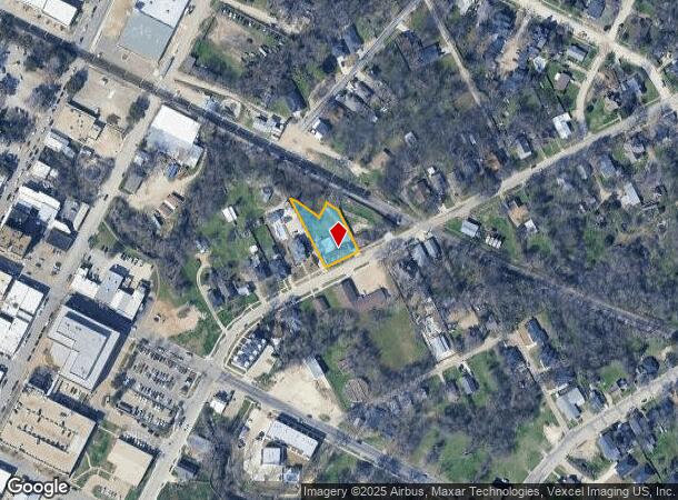  121 Kaufman St, Waxahachie, TX Parcel Map