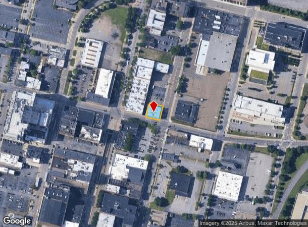 12 E Tupper St, Buffalo, NY Parcel Map