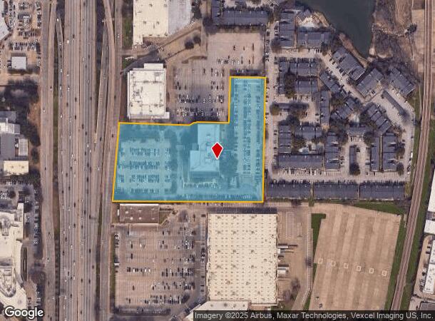 9400 N Central Expy, Dallas, TX Parcel Map