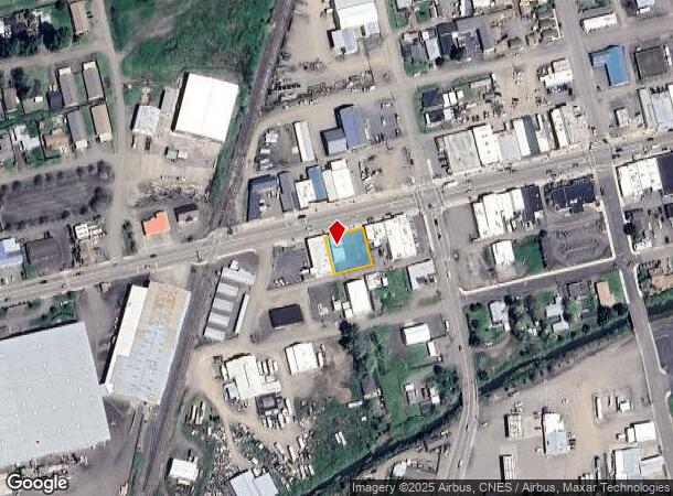 214 W Central Ave, Sutherlin, OR Parcel Map