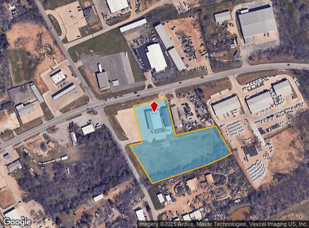 7550 Rendon Bloodworth Rd, Mansfield, TX Parcel Map