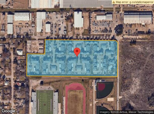  8200 Hoyle Ave, Dallas, TX Parcel Map