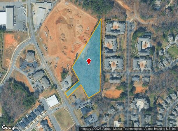  W Catawba Ave, Cornelius, NC Parcel Map