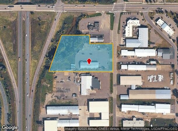 26634 Fallbrook Ave, Wyoming, MN Parcel Map