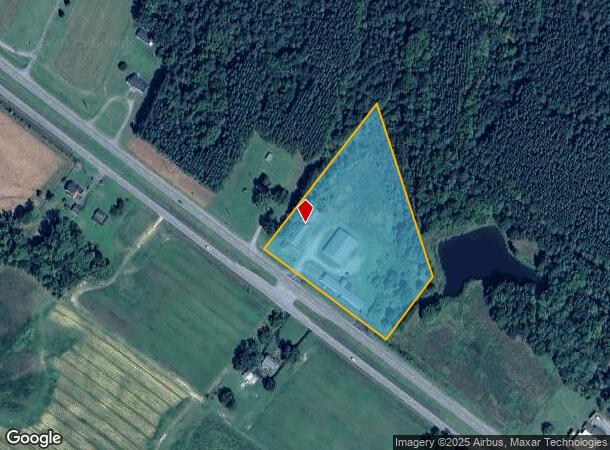 5539 Highway 58, Buffalo Junction, VA Parcel Map