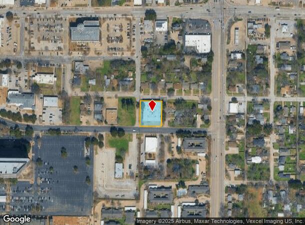 801 E Border St, Arlington, TX Parcel Map