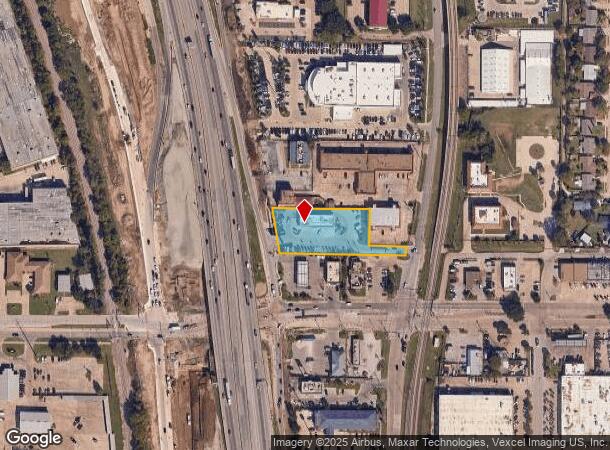 1753 S Interstate 35E, Carrollton, TX Parcel Map