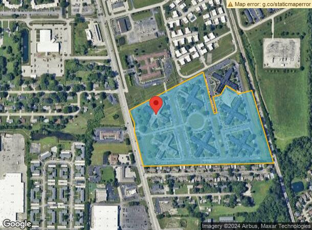  8801 Madison Ave, Indianapolis, IN Parcel Map